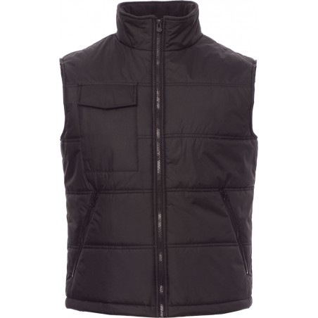 Star - Gilet trapuntato con tasche - nero
