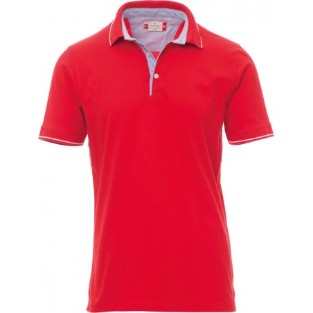 Cambridge - Polo manica corta in cotone - rosso