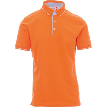 Cambridge - Polo manica corta in cotone - arancione