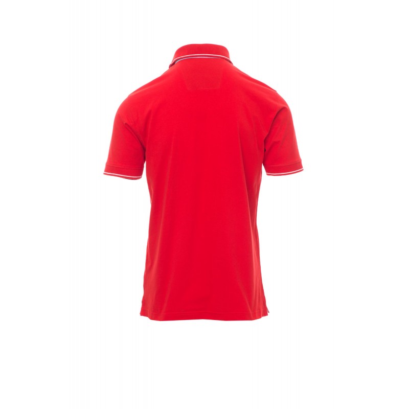 Cambridge - Polo manica corta in cotone - rosso
