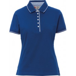 Leeds - Polo manica corta in cotone donna - rosso 2