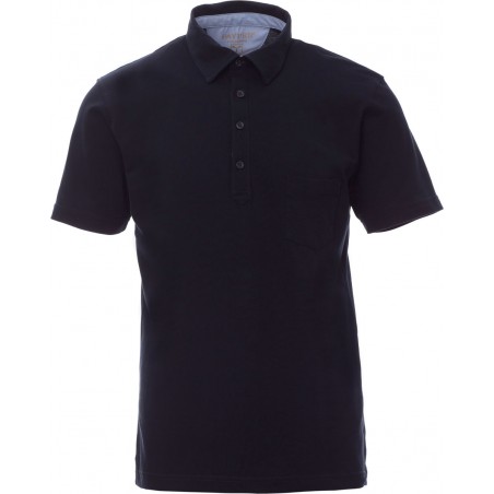Prestige - Polo manica corta in cotone - blu navy