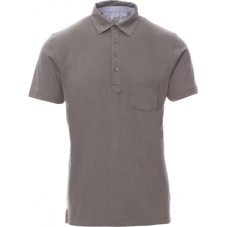 Prestige - Polo manica corta in cotone - steel grey