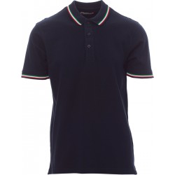 Italia - Polo manica corta in cotone unisex - mars red 2