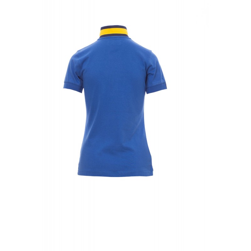 Memphis Lady - Polo manica corta in cotone donna - blu royal Memphis Lady - Polo manica corta in cotone donna - blu royal