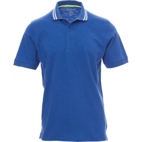 Nautic - Polo manica corta in cotone - blu royal