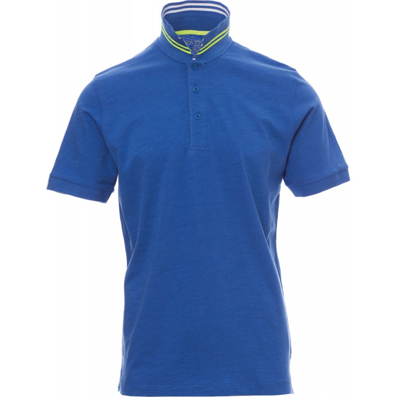 Nautic - Polo manica corta in cotone - blu royal