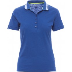 Nautic Lady - Polo manica corta in cotone donna - blu royal