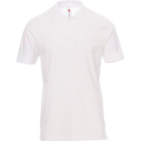 Rome - Polo manica corta in cotone - bianco
