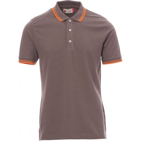 Skipper Melange - Polo manica corta - grigio cenere melange
