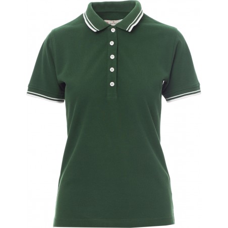 Skipper Lady - Polo manica corta in cotone donna - verde eden
