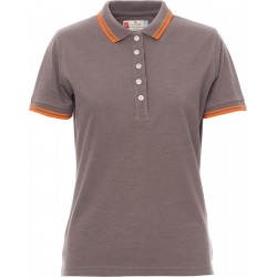 Skipper Lady Melange - Polo manica corta donna - grigio cenere melange