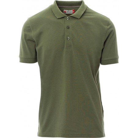 Venice - Polo manica corta in cotone - verde militare
