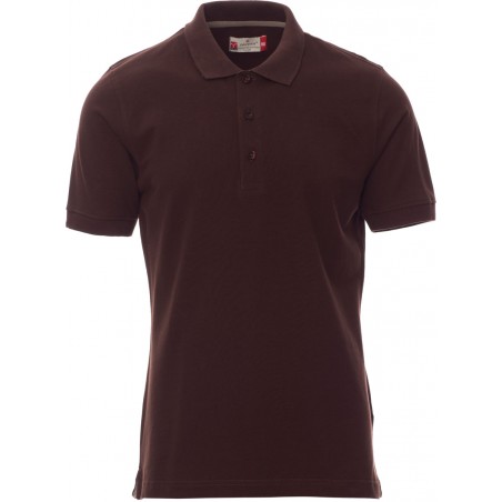 Venice - Polo manica corta in cotone - marrone