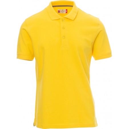 Venice - Polo manica corta in cotone - giallo