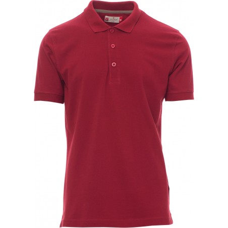 Venice - Polo manica corta in cotone - bordeaux