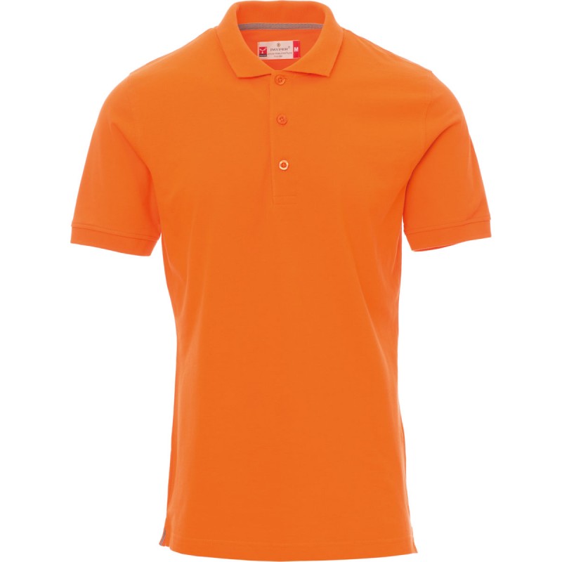 Venice - Polo manica corta in cotone - arancione