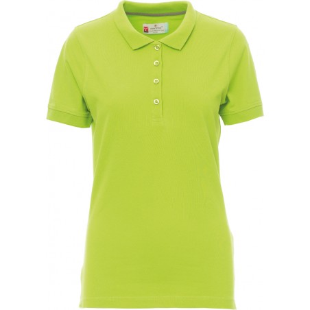 Venice Lady - Polo manica corta in cotone donna - verde acido