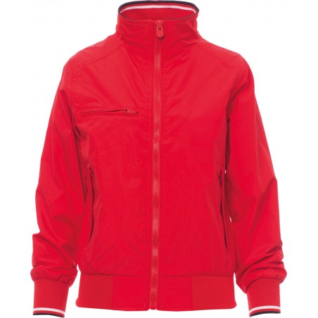 Pacific Lady 2.0 - Giubbino ergonomico con zip donna - rosso