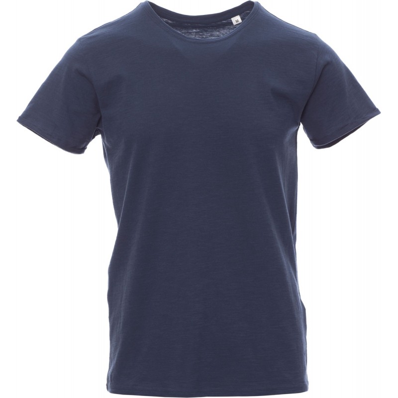 Party - T-shirt girocollo in cotone - blu denim