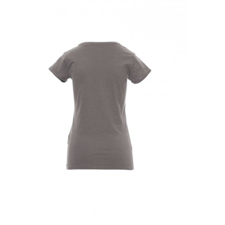 Party Lady - T-shirt con ampio girocollo in cotone - steel grey