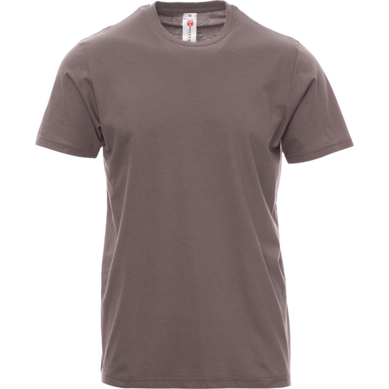 Print - T-shirt girocollo in cotone - steel grey