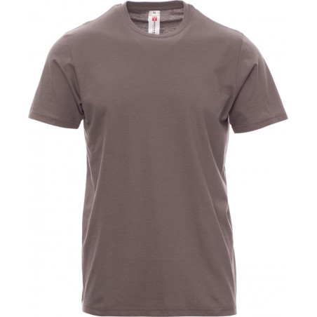 Print - T-shirt girocollo in cotone - steel grey