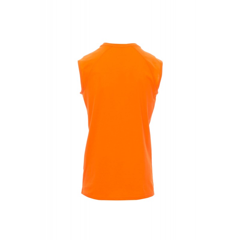 Shore - Canotta girocollo in cotone - arancione