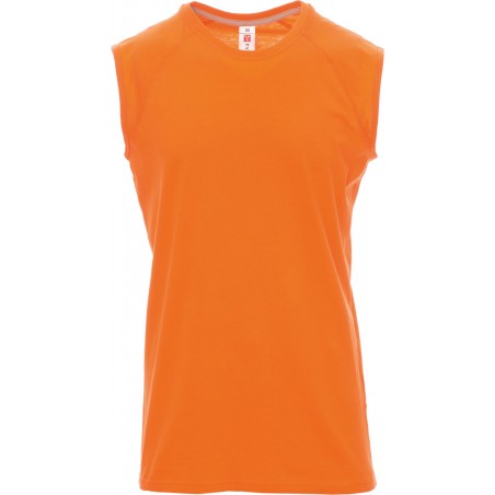 Shore - Canotta girocollo in cotone - arancione