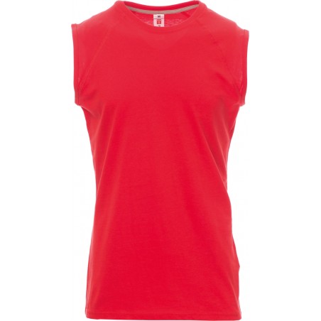 Shore - Canotta girocollo in cotone - rosso