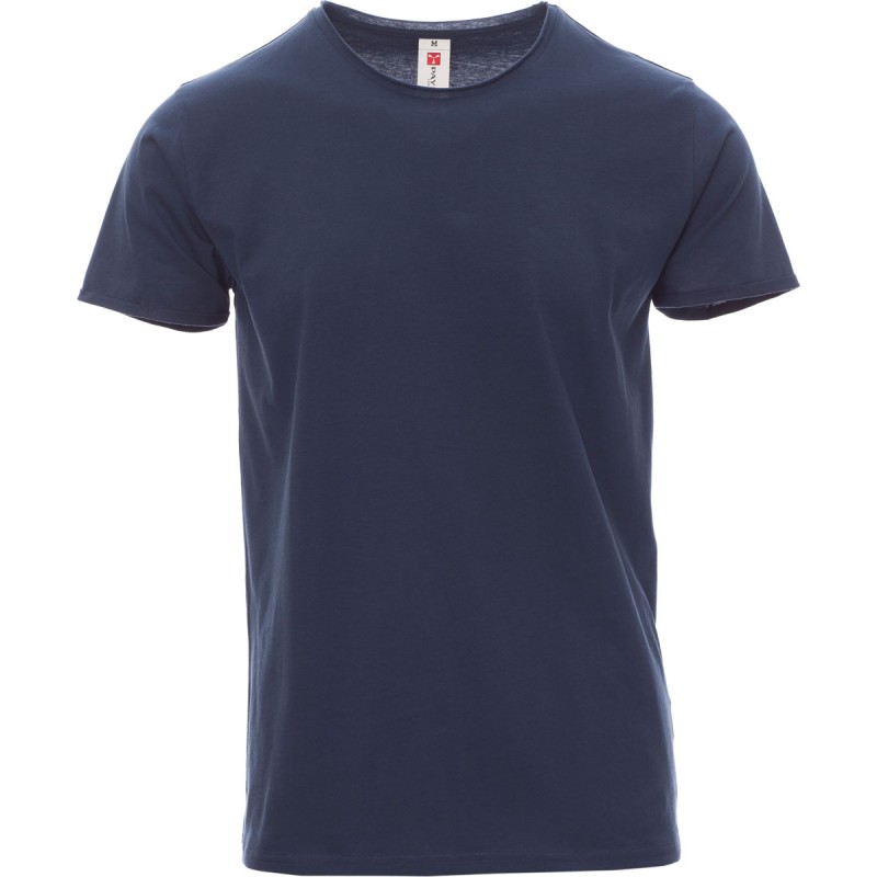 Sound+ - T-shirt girocollo in cotone - blu denim