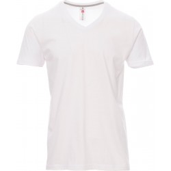 V-Neck - T-shirt collo a V in cotone - rosso 2
