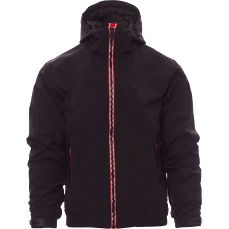 Pacific R. 2.0 - Giubbino ergonomico con zip & cappuccio - nero