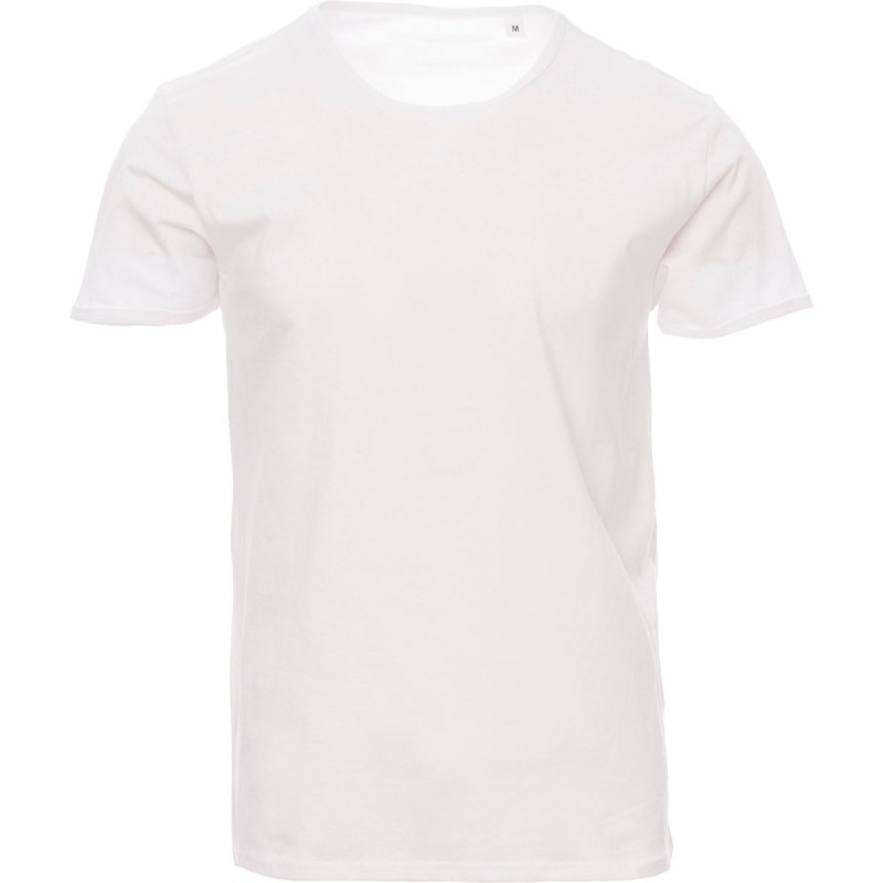 Young - T-shirt girocollo in cotone - bianco