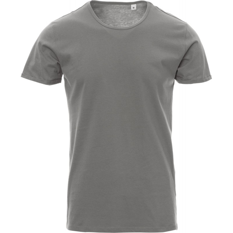 Young - T-shirt girocollo in cotone - steel grey