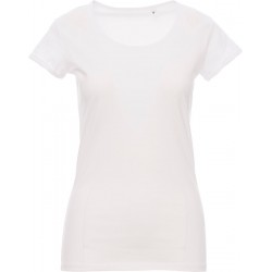 Young Lady - T-shirt girocollo in cotone donna - blu denim 2