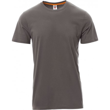 Sunset - T-shirt girocollo in cotone - smoke