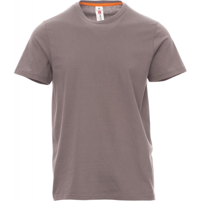 Sunset - T-shirt girocollo in cotone - steel grey