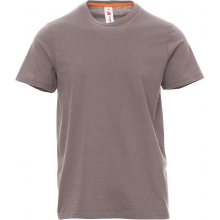 Sunset - T-shirt girocollo in cotone - steel grey