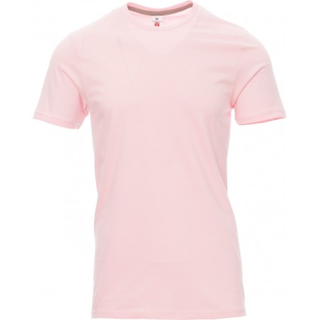 Sunset - T-shirt girocollo in cotone - rosa shadow