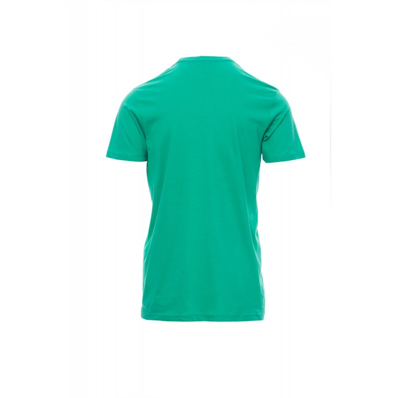 Sunset - T-shirt girocollo in cotone - verde smeraldo