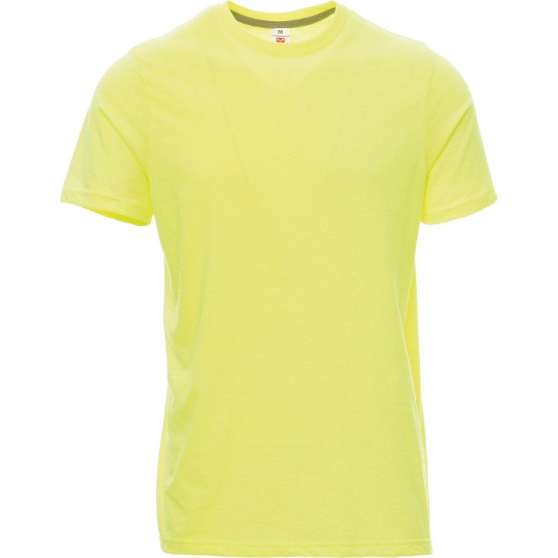 Sunset Fluo - T-shirt girocollo - giallo fluo