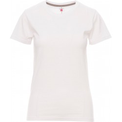 Sunset Lady - T-shirt girocollo in cotone donna - verde smeraldo 2