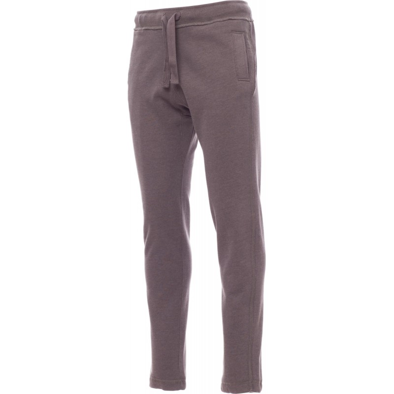 College - Pantalone in felpa con tasche - steel grey melange