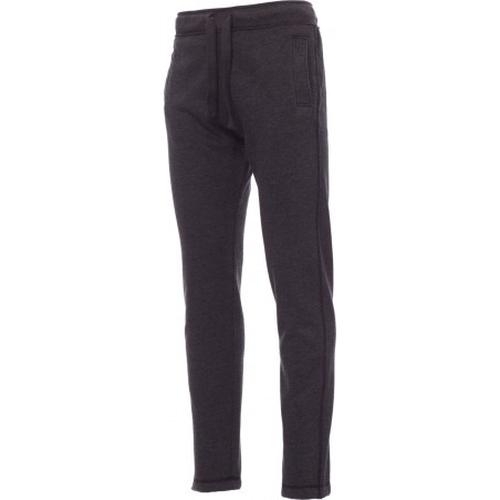 College - Pantalone in felpa con tasche - nero melange