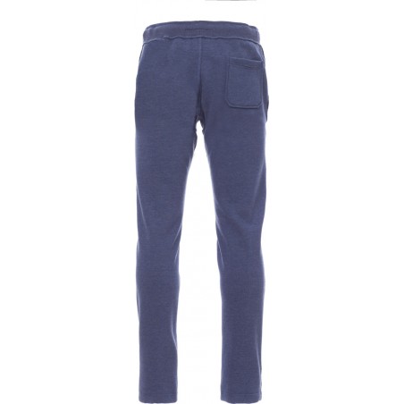 College - Pantalone in felpa con tasche - light denim melange