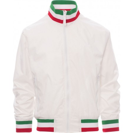 United - Giubbino ergonomico con zip - bianco Italia