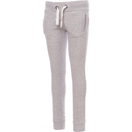 Seattle Lady - Pantalone in felpa con tasche donna - grigio melange