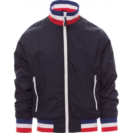 United - Giubbino ergonomico con zip - blu navy francia