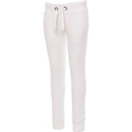 Seattle Lady - Pantalone in felpa con tasche donna - bianco
